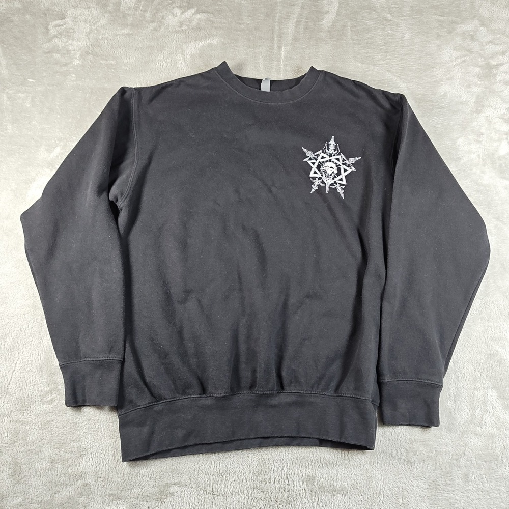 Celtic Frost Sweatshirt Mens Medium Black Pullover Band Heavy Metal Thrash Skull